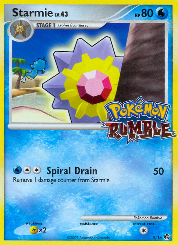 Pokemon Rumble Starmie #5